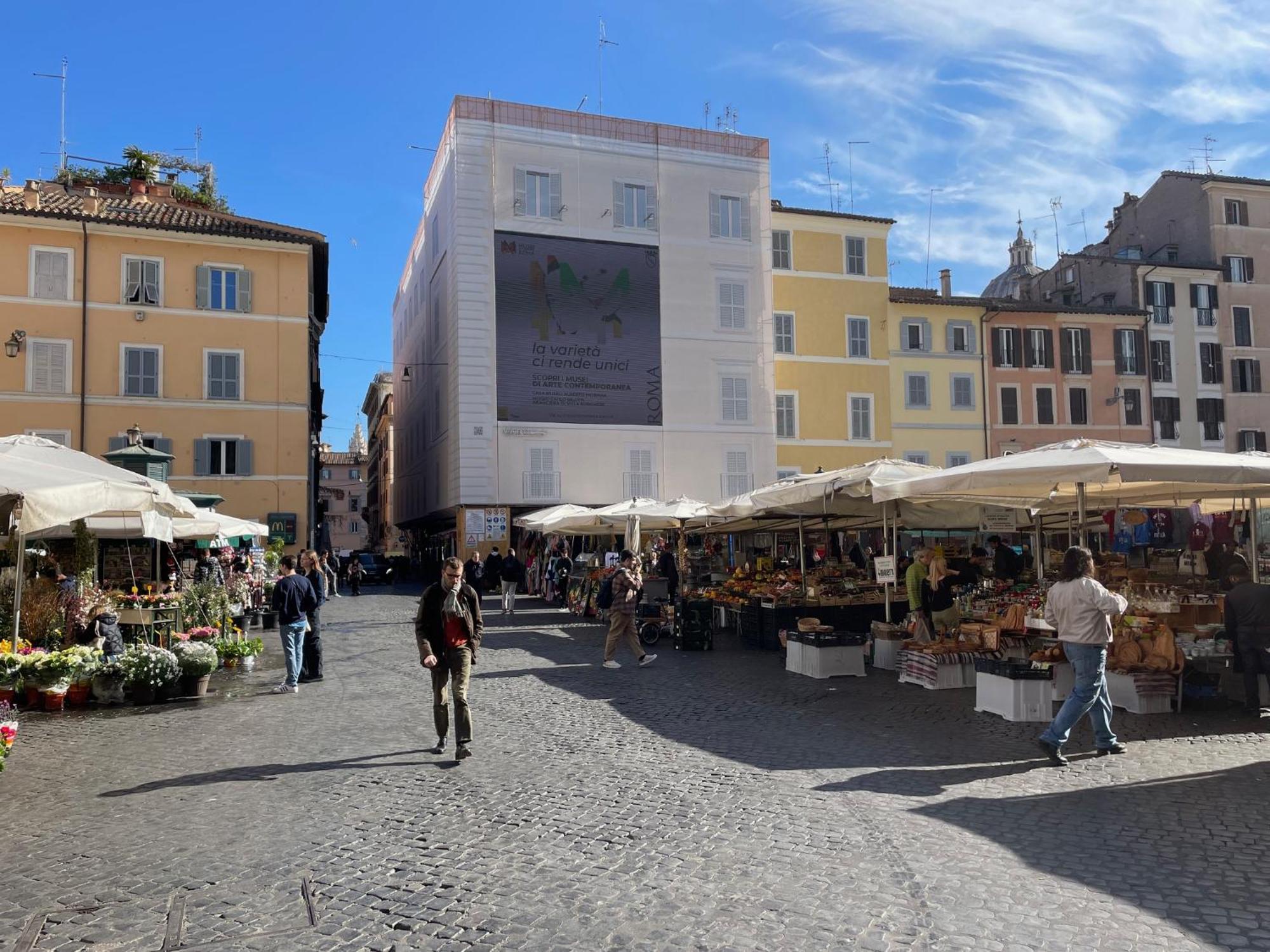 View On Campo De Fiori Irex Apartment ローマ エクステリア 写真